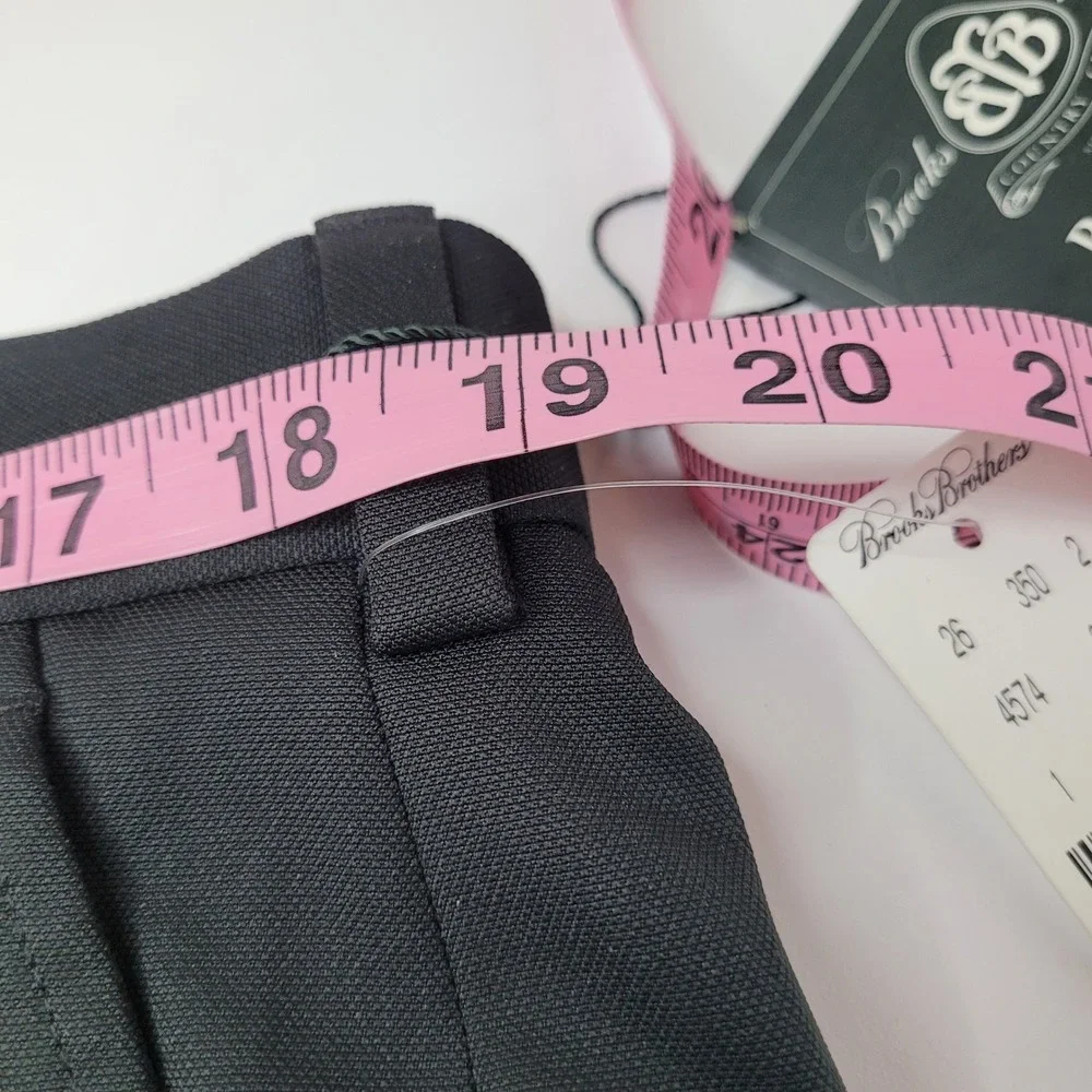 Brooks Brothers ProSport Golf Pants Mens 38x30 Black NEW Performance Trousers
